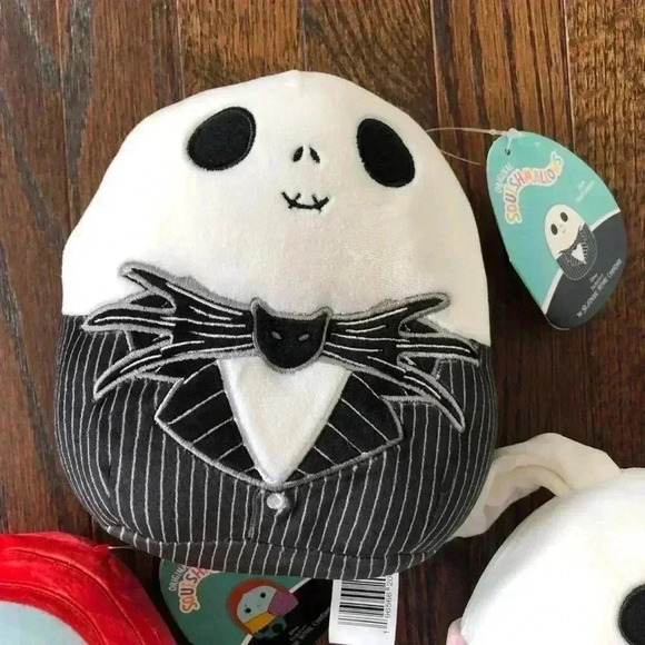 The Nightmare Before Christmas (Jack, Sally, Zero) Squishmallows Bundle - NWT! - Picture 3 of 8